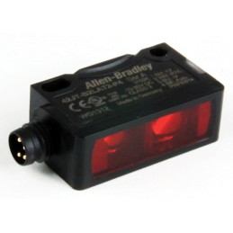 1 pcs - Allen Bradley Background Suppression Photoelectric Sensor, Block Sensor, 3 mm - 400 mm Detection Range IO-LINK