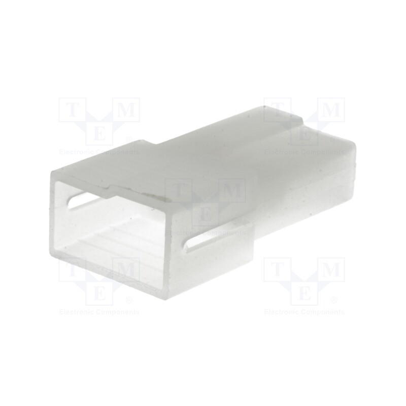 10 pcs : 626065 - Terminals cover, male, for push-on 2.8mm connectors with lock