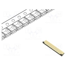10 pcs : 62684-502100ALF - Connector: FFC/FPC, horizontal, PIN: 50, top contacts,ZIF, SMT, OPU