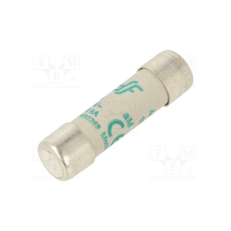 20 pcs : 440101 - Fuse: fuse, aM, 1A, 500VAC, ceramic,cylindrical,industrial