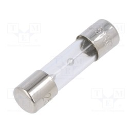 20 pcs : TSC-7A - Fuse: fuse, time-lag, 7A, 250VAC, glass, 5x20mm, brass, TSC, bulk