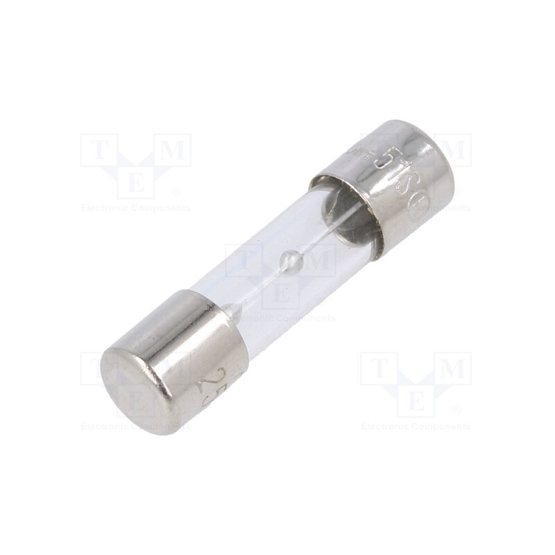 20 pcs : TSC-7A - Fuse: fuse, time-lag, 7A, 250VAC, glass, 5x20mm, brass, TSC, bulk