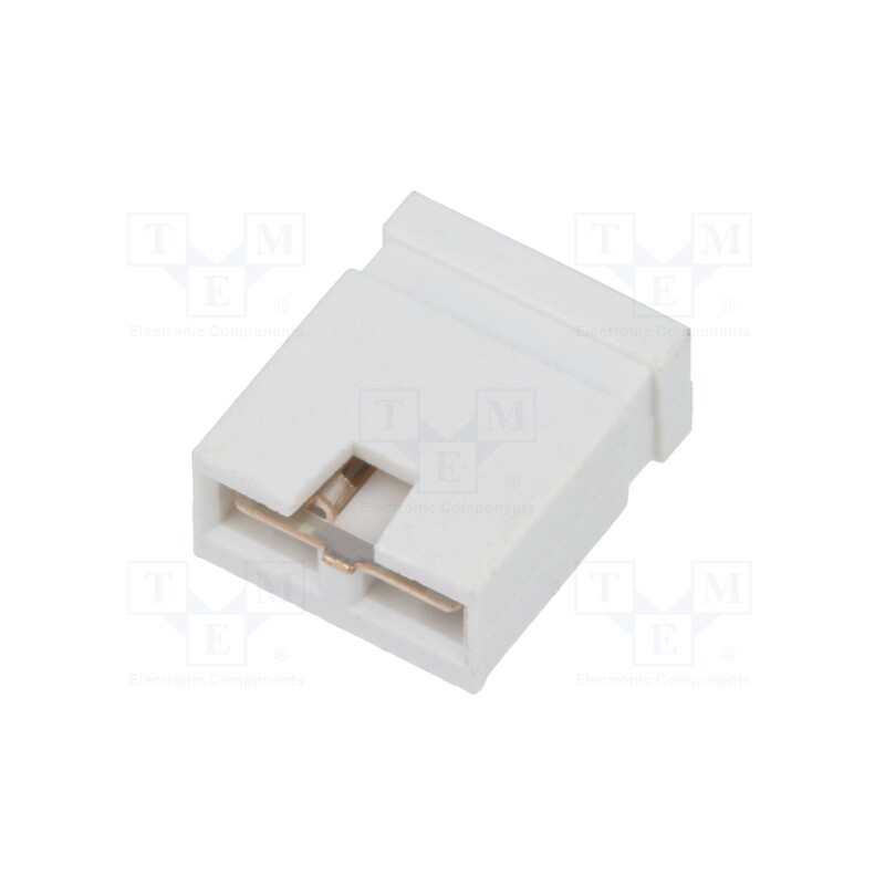 20 pcs : 63429-202LF - Jumper, wire-board, female, Mini-Jump, 2.54mm, PIN: 2, gold-plated