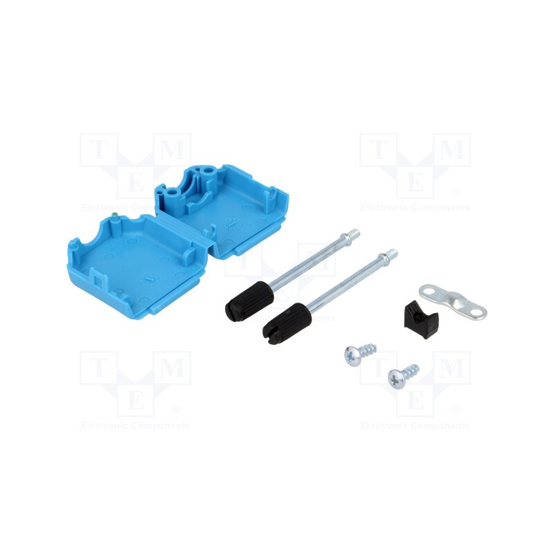 10 pcs : 6353-0104-01 - Enclosure: for D-Sub connectors, D-Sub 9pin,D-Sub HD 15pin