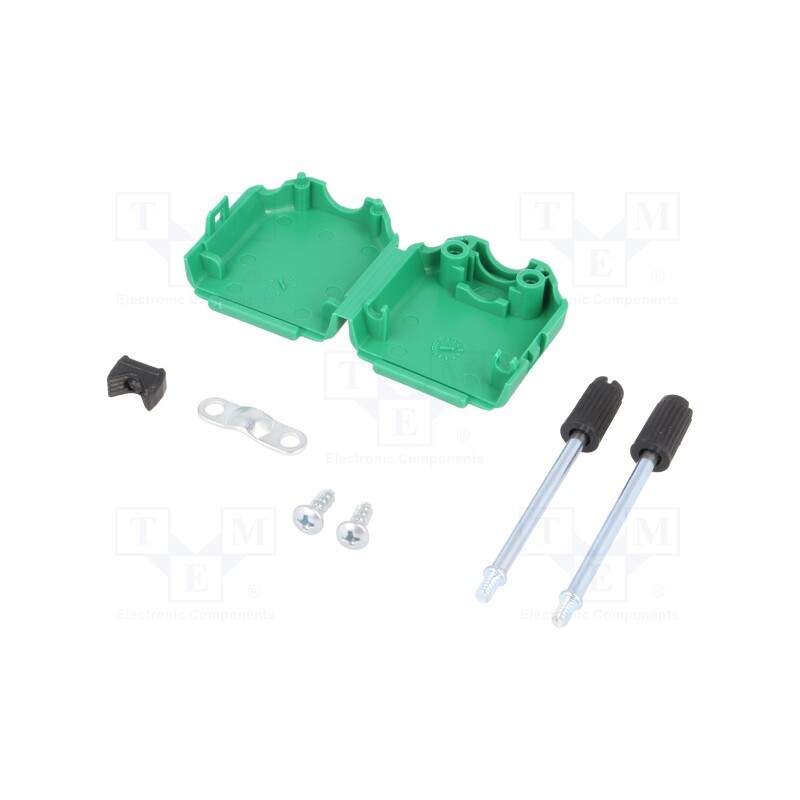 10 pcs : 6353-0106-01 - Enclosure: for D-Sub connectors, D-Sub 9pin,D-Sub HD 15pin