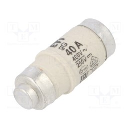 10 pcs : 2212007 - Fuse: fuse, gG, 40A, 400VAC, 250VDC, ceramic, D02, D0