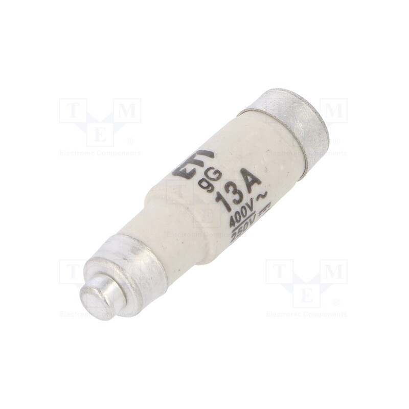 10 pcs : 2211006 - Fuse: fuse, gG, 13A, 400VAC, 250VDC, ceramic, D01, D0