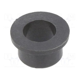 10 pcs : GFM-050709-05 - Bearing: sleeve bearing, with flange, Øout: 7mm, Øint: 5mm, L: 5mm