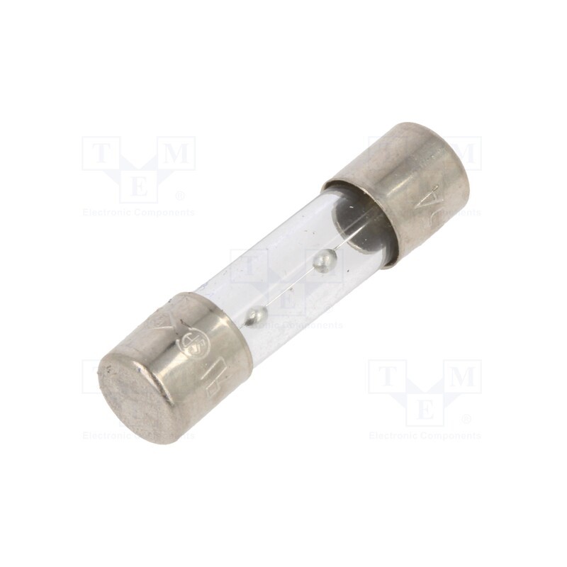 20 pcs : TSC-3.15A - Fuse: fuse, time-lag, 3.15A, 250VAC, glass, 5x20mm, brass, TSC, bulk