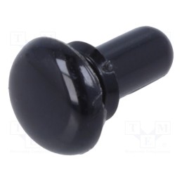 50 pcs : 8G4013.0X4.0B - Rivet, polyamide, L.rivet: 5.5mm, Panel cutout diam: 3.1mm, black