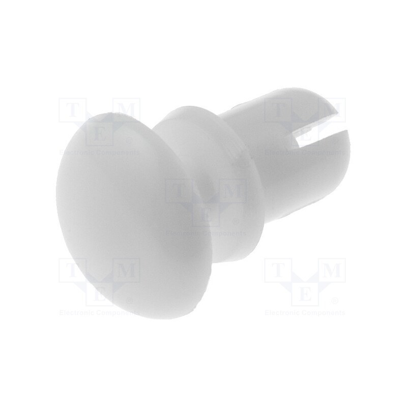 50 pcs : SR-3065W - Rivet, polyamide, 4÷5mm, white, Mounting: dismountable,push-in