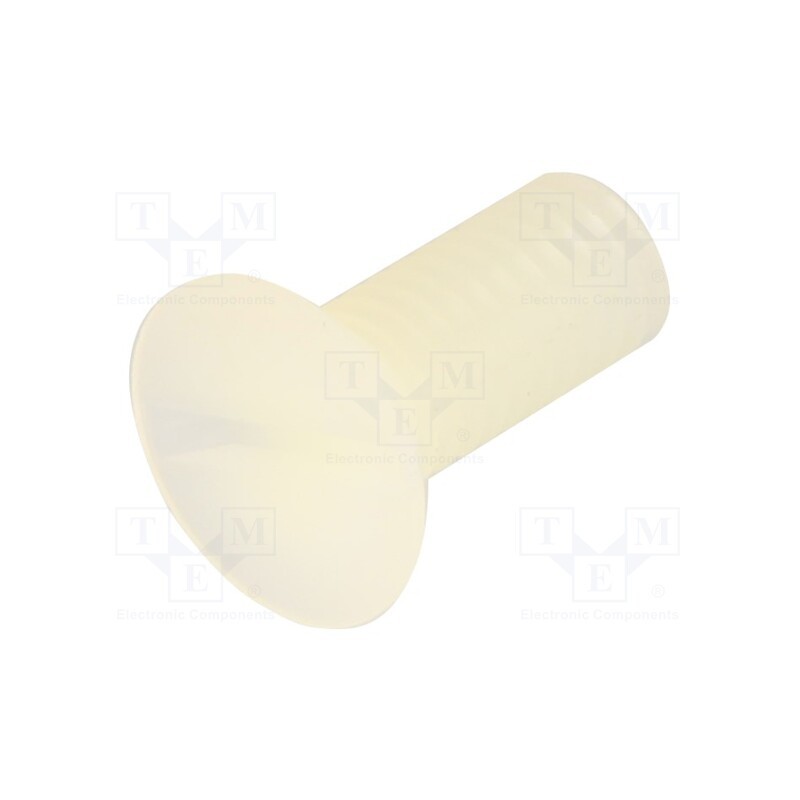 50 pcs : 8G202V50349 - Screw, M6x15, 1, Head: countersunk, slotted, 1,8mm, polyamide