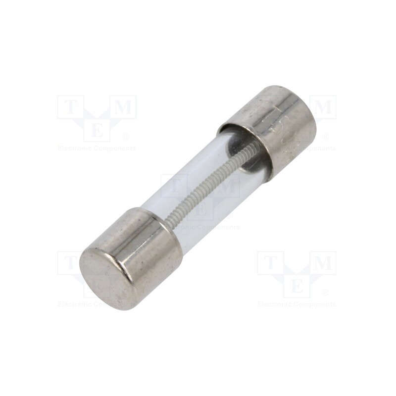 10 pcs : 34.504 - Fuse: fuse, time-lag, 500mA, 250VAC, cylindrical,glass, 5x20mm