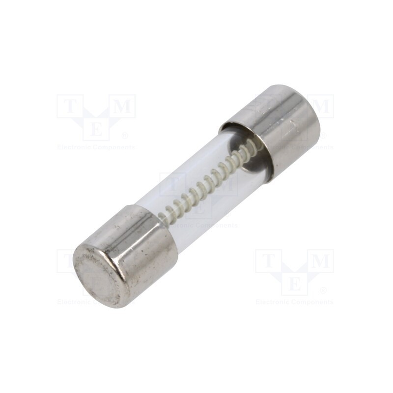 10 pcs : 34.5046 - Fuse: fuse, time-lag, 2A, 250VAC, cylindrical,glass, 5x20mm, copper