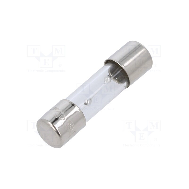 20 pcs : TSC-5A - Fuse: fuse, time-lag, 5A, 250VAC, glass, 5x20mm, brass, TSC, bulk