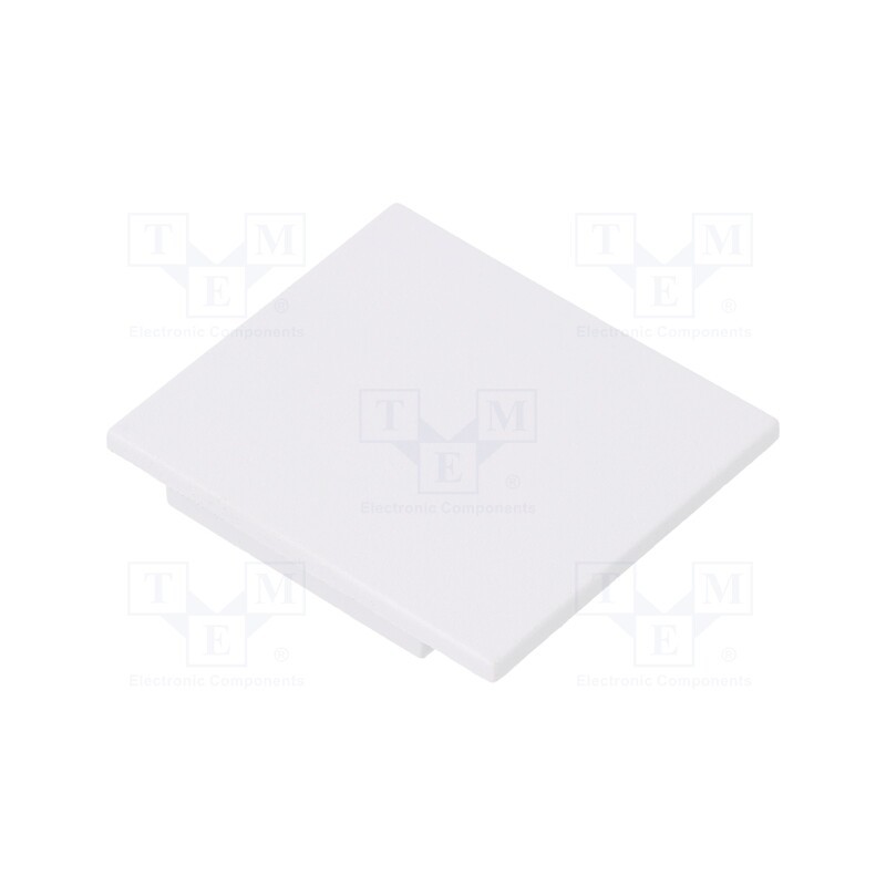 10 set : V4890001 -AS - Cap for LED profiles, white, 2pcs, ABS, VARIO30-03