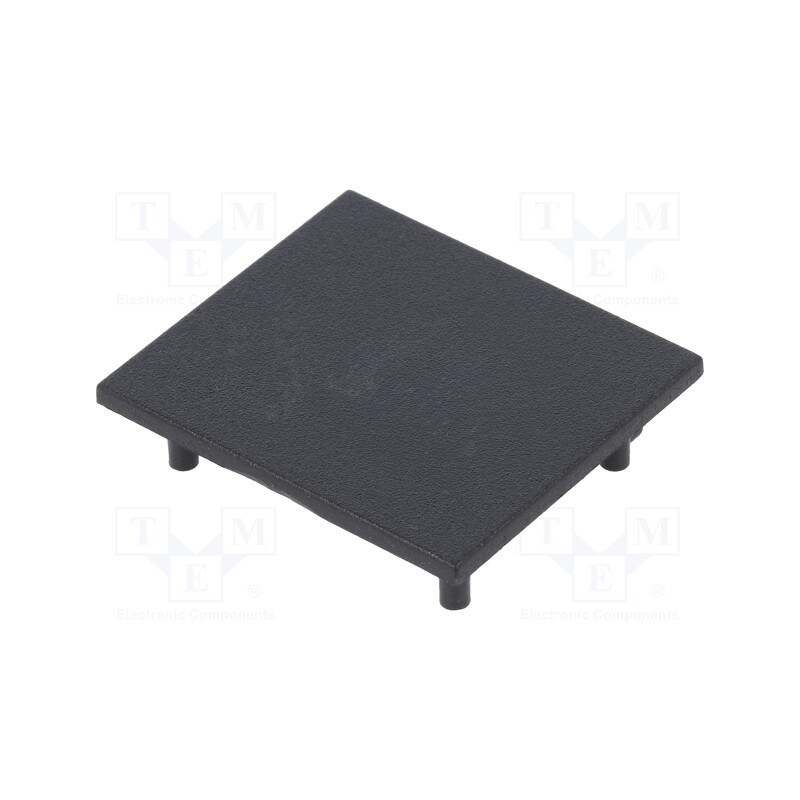 10 set : V4890002 -AS - Cap for LED profiles, black, 2pcs, ABS, VARIO30-03