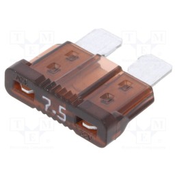 50 pcs : APR-7.5A - Fuse: fuse, 7.5A, 32VDC, automotive, 19.1mm, UNIVAL