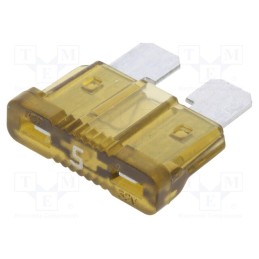 50 pcs : APR-5A - Fuse: fuse, 5A, 32VDC, automotive, 19.1mm, UNIVAL