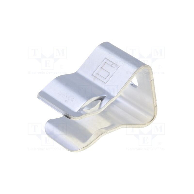 10 pcs : 751.05 - Fuse clips, cylindrical fuses, M3 screw, 10.3x38mm, 32A, 1500VAC