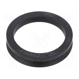 20 pcs : 09-029X4X7.5 VA-32 NBR - V-ring washer, NBR rubber, Shaft dia: 31÷33mm, L: 7.5mm, Ø: 29mm