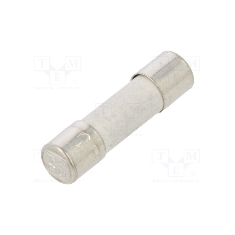 10 pcs : 522610 - Fuse: fuse, time-lag, 200mA, 250VAC, ceramic,cylindrical, 5x20mm