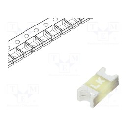 10 pcs : 047001.5DRSNP - Fuse: fuse, quick blow, 1.5A, 125VAC, 125V, 125VDC, SMD, 471, 1206