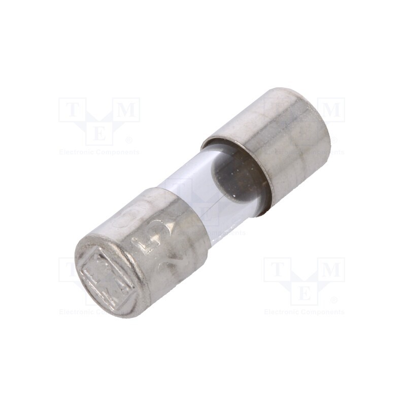 20 pcs : 515.607 - Fuse: fuse, quick blow, 0.1A, 250VAC, cylindrical,glass, 5x15mm