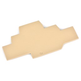 20 pcs - RS PRO End Cover for Use with 2.5 mm Triple Deck Terminal