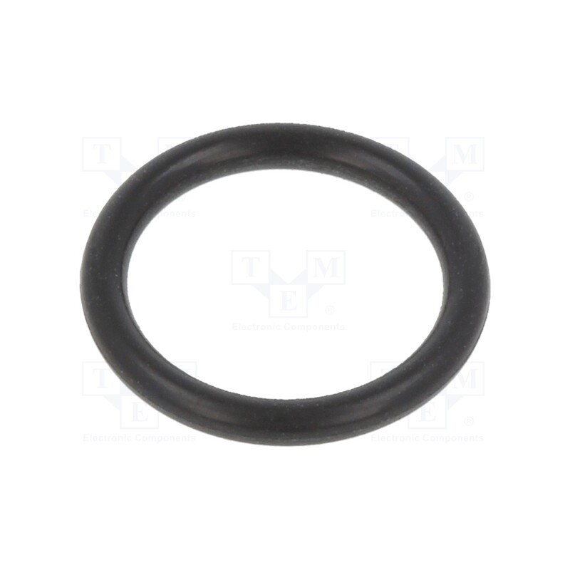 50 pcs : 171 M12 - O-ring gasket, NBR rubber, Thk: 1.5mm, Øint: 10mm, M12