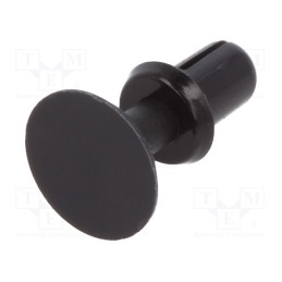 50 pcs : 8G4033.0X3.0B - Rivet, polyamide, L.rivet: 4.5mm, Panel cutout diam: 3.1mm, black