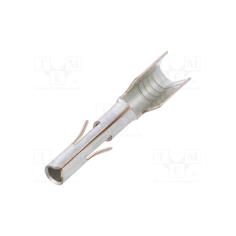 10 pcs : 640310-3 - Contact, female, phosphor bronze, tinned, 3÷5mm2, 12AWG÷10AWG