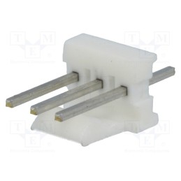 20 pcs : 640456-3 - Socket, wire-board, male, PIN: 3, 2.54mm, THT, MTA-100, tinned