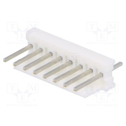 20 pcs : 640456-8 - Socket, wire-board, male, MTA-100, 2.54mm, PIN: 8, THT, tinned