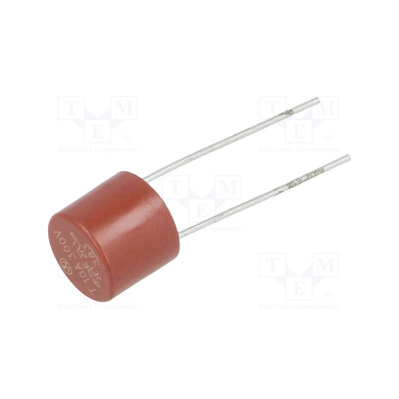 10 pcs : 38321000000 - Fuse: fuse, time-lag, 10A, 300VAC, TR5
