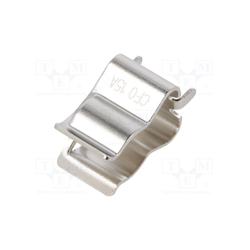 20 pcs : 8040.2012.01 - Fuse clips, cylindrical fuses, THT, 10x38mm, 15A, Pitch: 9.65mm