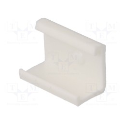 50 pcs : 640551-4 - Protection cover, MTA-156, PIN: 4, white