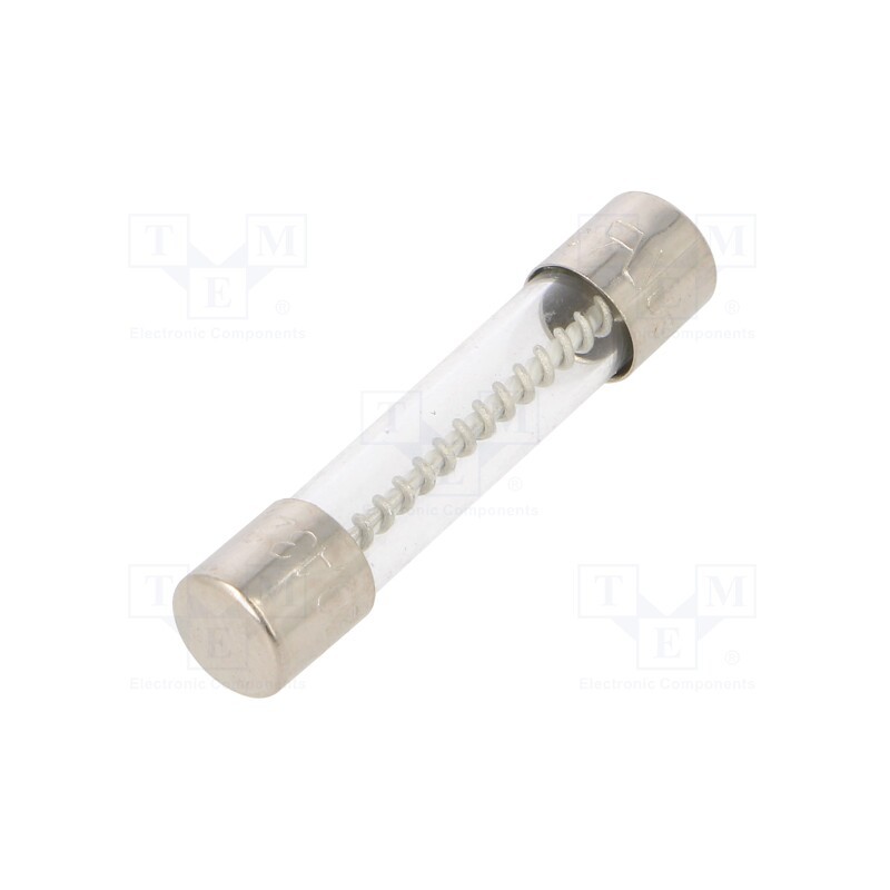 10 pcs : TSA-20A - Fuse: fuse, time-lag, 20A, 32/250VAC, glass, 6.3x32mm, brass, TSA
