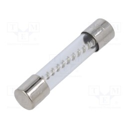 10 pcs : TSA-15A - Fuse: fuse, time-lag, 15A, 32/250VAC, glass, 6.3x32mm, brass, TSA