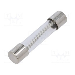 10 pcs : TSA-12A - Fuse: fuse, time-lag, 12A, 32/250VAC, glass, 6.3x32mm, brass, TSA