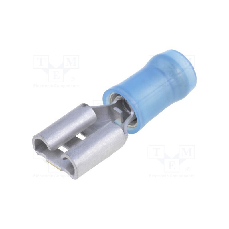 10 pcs : 640905-1 - Terminal: flat, 6.3mm, 0.8mm, female, 1.25÷2mm2, crimped, for cable