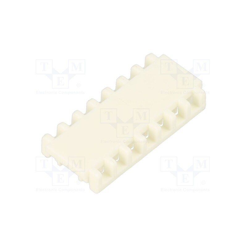 10 pcs : 643077-8 - 08P MTA100 MOLDED COVER F/T