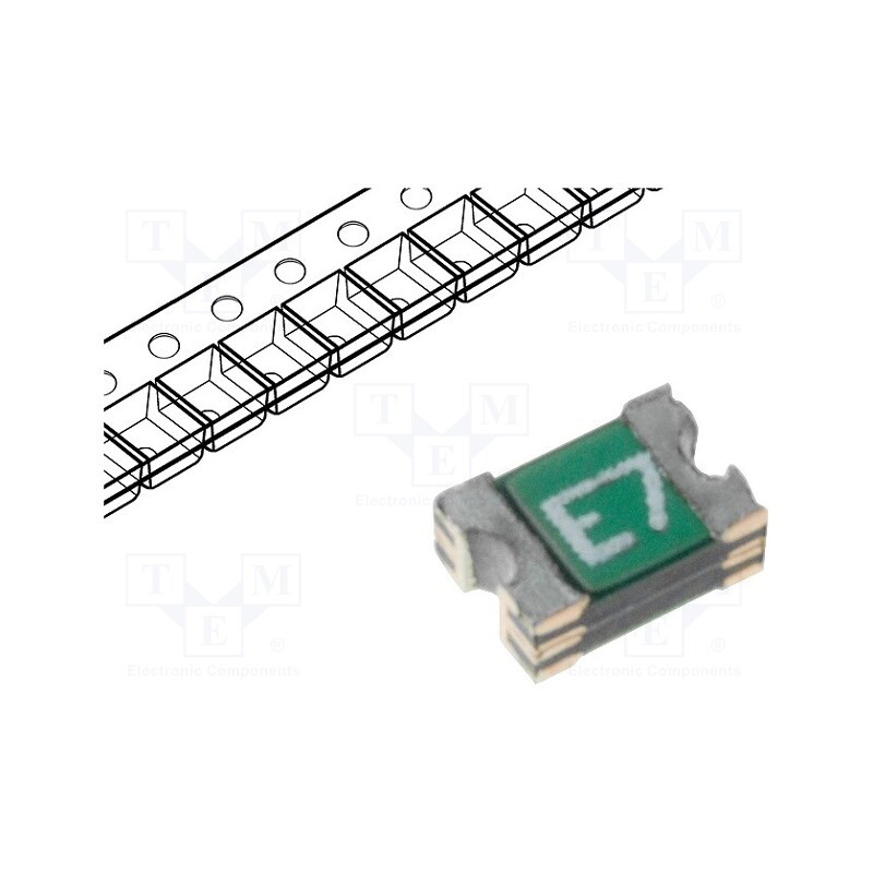 50 pcs : SR075-06 - Fuse: PTC polymer, 750mA, 0805