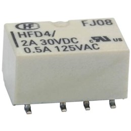 1 pcs - RS PRO PCB Mount Signal Relay, 24V dc Coil, 2A Switching Current, DPDT