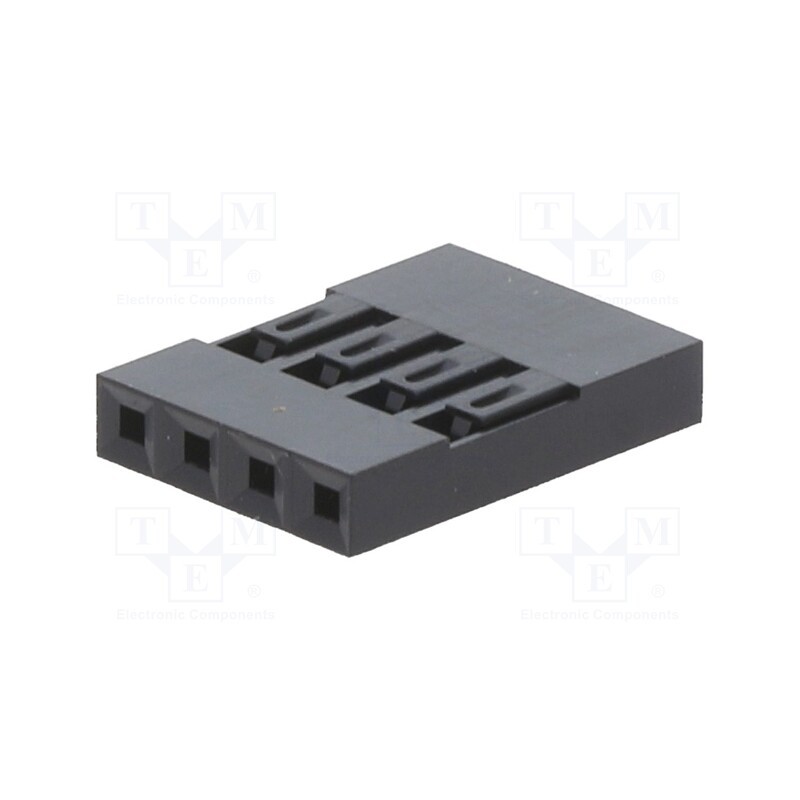 20 pcs : 65039-033LF - Plug, pin strips, male/female, Mini-PV™, 2.54mm, PIN: 4, for cable