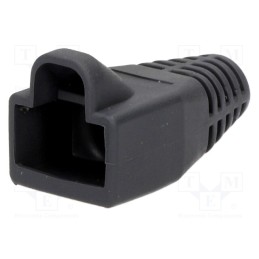 20 pcs : 6510-0100-02 - RJ45 plug boot, 6mm, dark grey