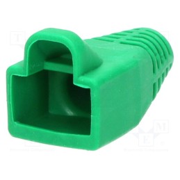 20 pcs : 6510-0100-05 - RJ45 plug boot, 6mm, green