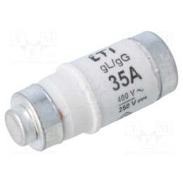 10 pcs : DO2-35 - Fuse: fuse, gG,gL, 35A, 400VAC, 250V, industrial, D02