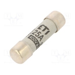10 pcs : 2620013 - Fuse: fuse, gG, 25A, 400VAC, cylindrical, 10.3x38mm