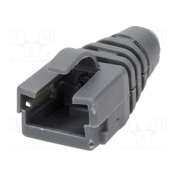 20 pcs : 6510-0102-02 - RJ45 plug boot, dark grey